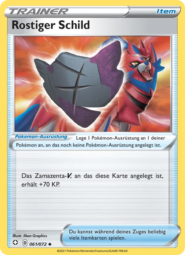 Rostiger Schild · Glänzendes Schicksal 61/72
