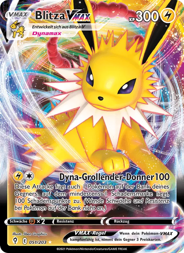 Blitza VMAX · Drachenwandel 51/203