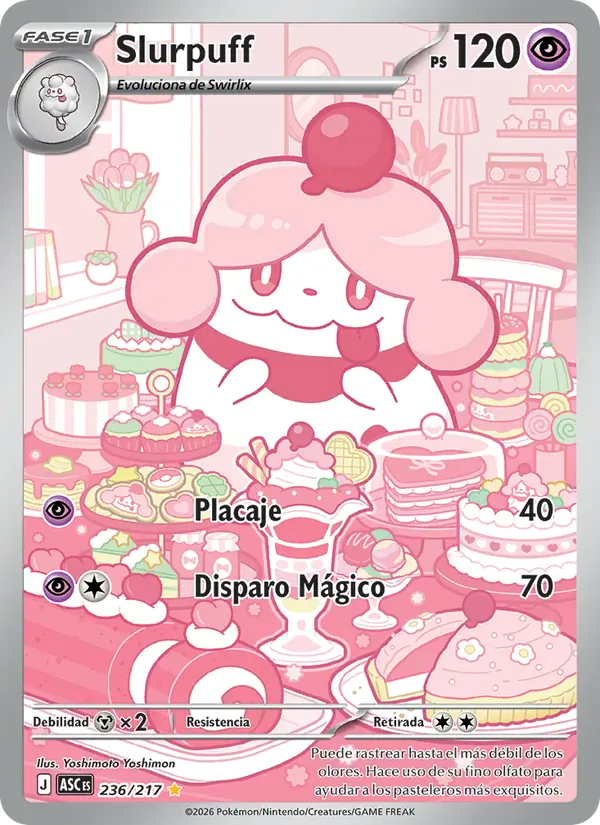 Slurpuff · Héroes Ascendentes 236/217