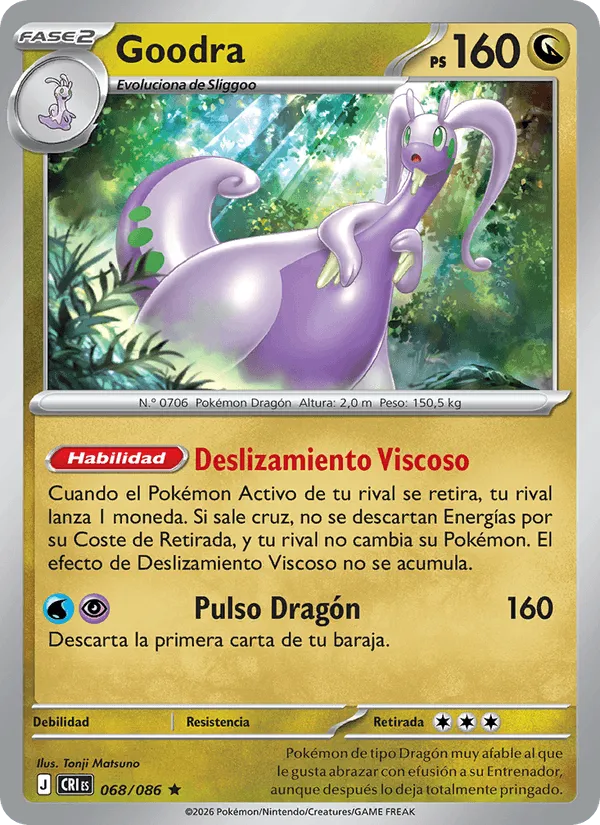 Goodra · Caos Creciente 068/86