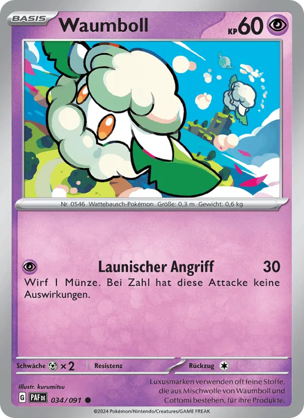 Waumboll · Paldeas Schicksale 034/91