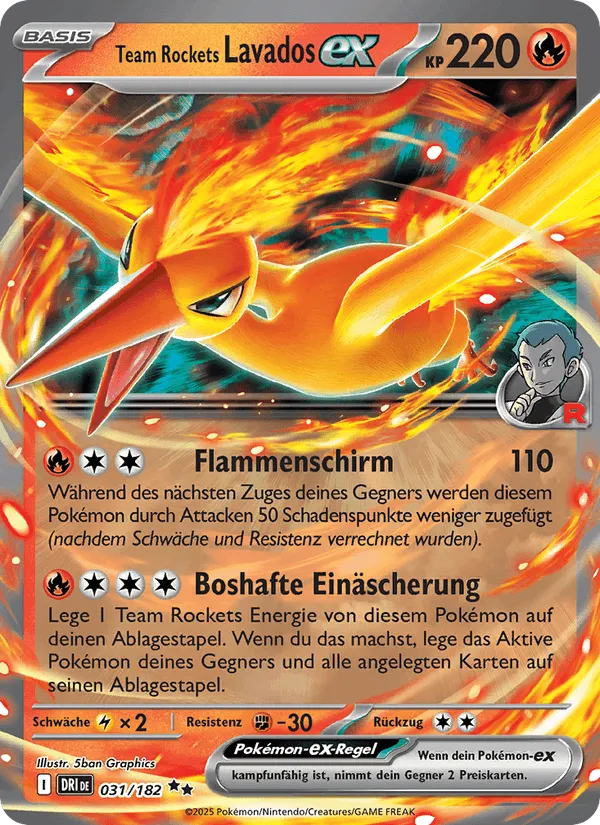 Team Rockets Lavados-ex · Ewige Rivalen 031/182