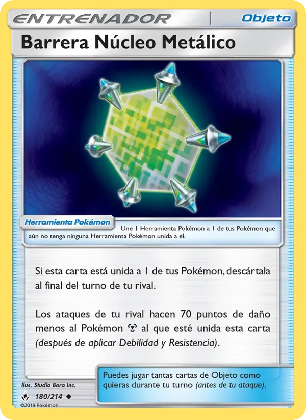 Barrera Núcleo Metálico · Vínculos Indestructibles 180/214