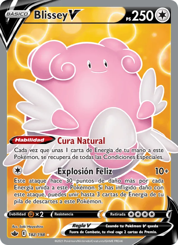 Blissey V · Reinado Escalofriante 182/198