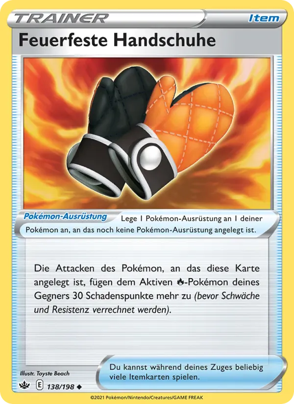Feuerfeste Handschuhe · Schaurige Herrschaft 138/198