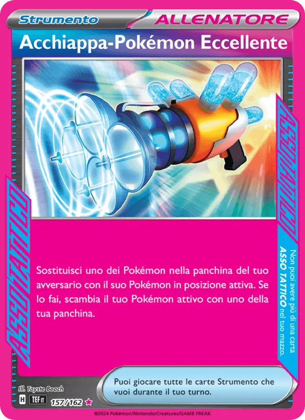 Acchiappa-Pokémon Eccellente · Cronoforze 157/162