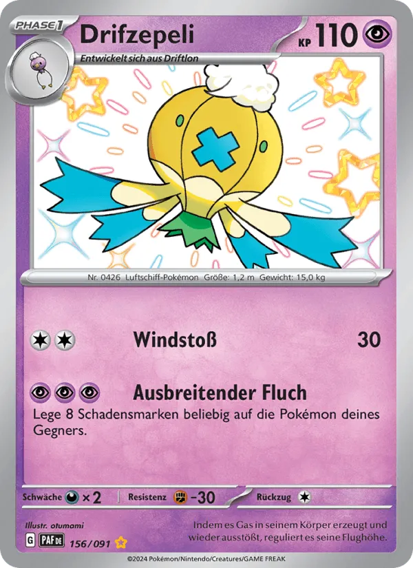 Drifzepeli · Paldeas Schicksale 156/91
