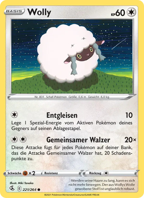 Wolly · Fusionsangriff 221/264