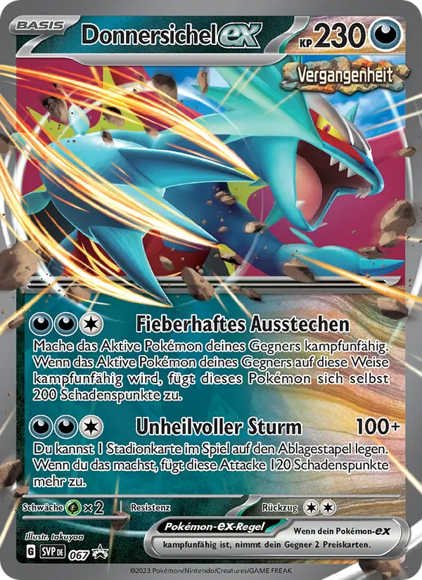 Donnersichel-ex · SVP Black Star Promos 067/225