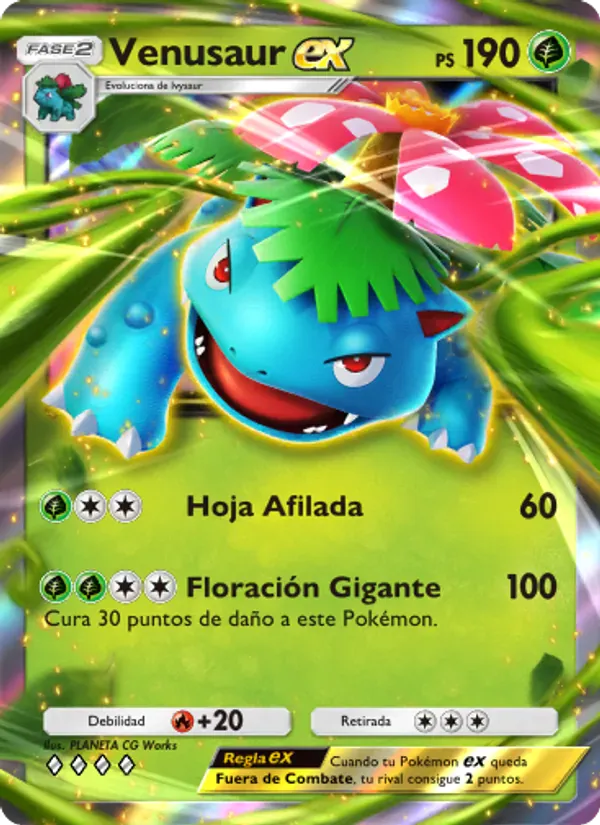 Venusaur ex · Genes Formidables 004/226