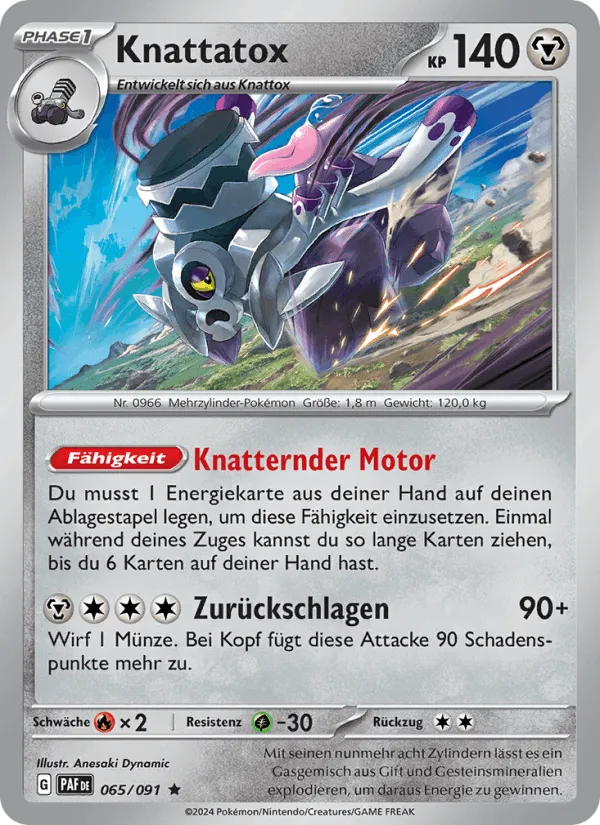 Knattatox · Paldeas Schicksale 065/91