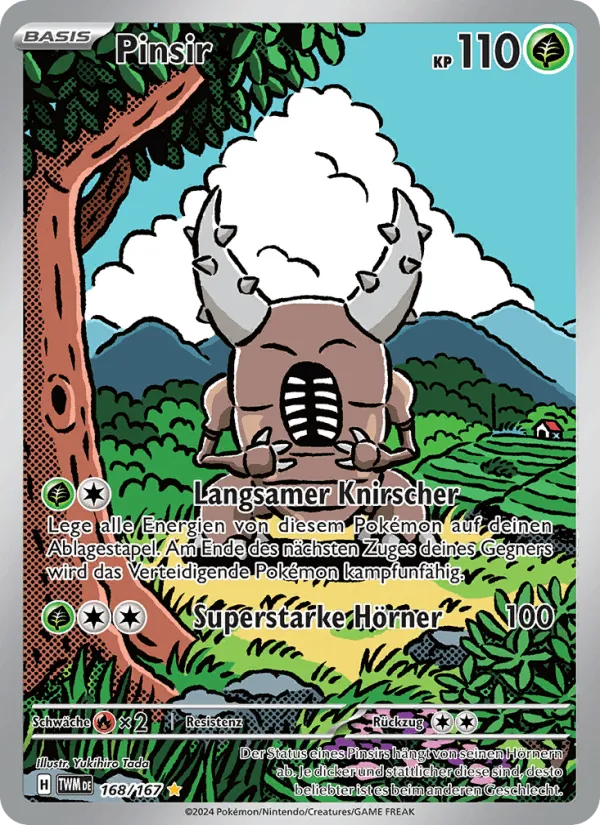 Pinsir · Maskerade im Zwielicht 168/167