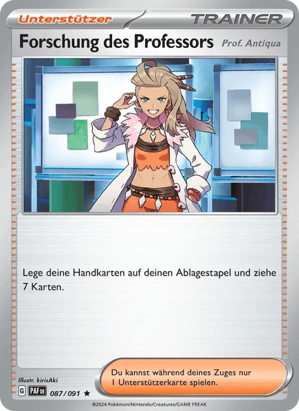Forschung des Professors · Paldeas Schicksale 087/91