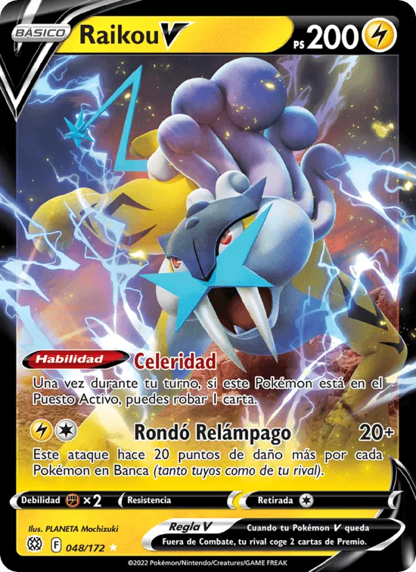 Raikou V · Astros Brillantes 048/172
