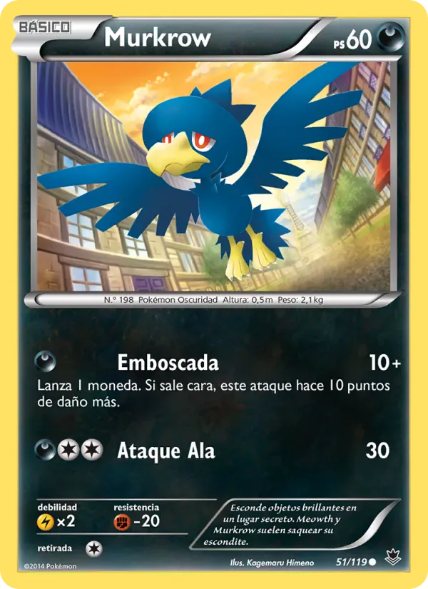 Murkrow · Fuerzas Fantasmales 51/119