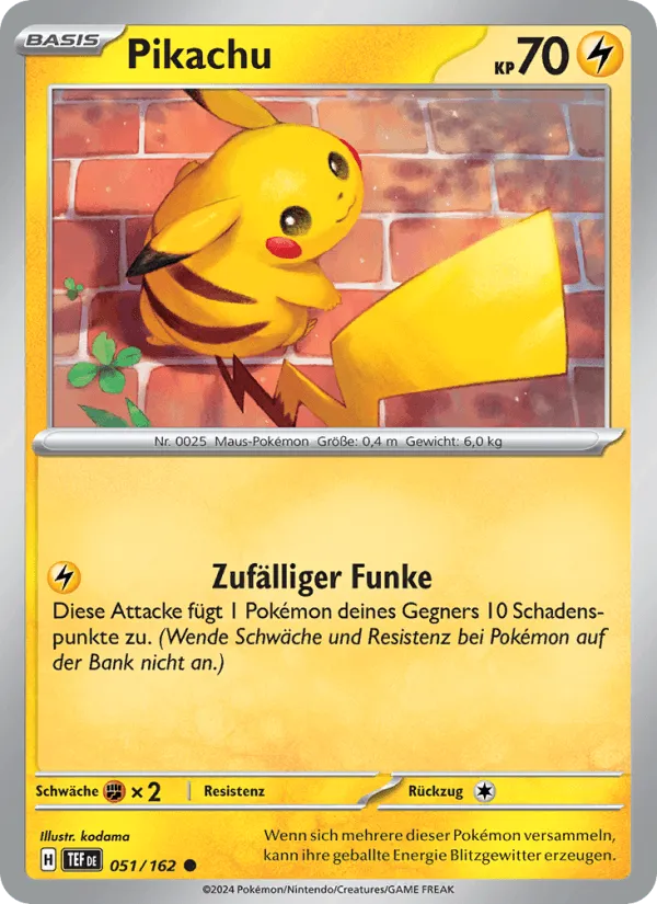 Pikachu · Gewalten der Zeit 051/162