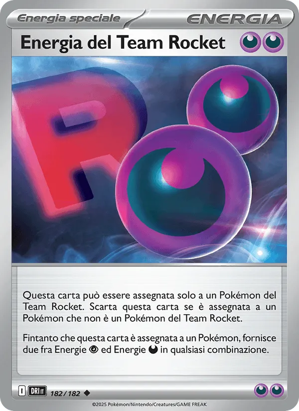 Energia del Team Rocket · Rivali Predestinati 182/182