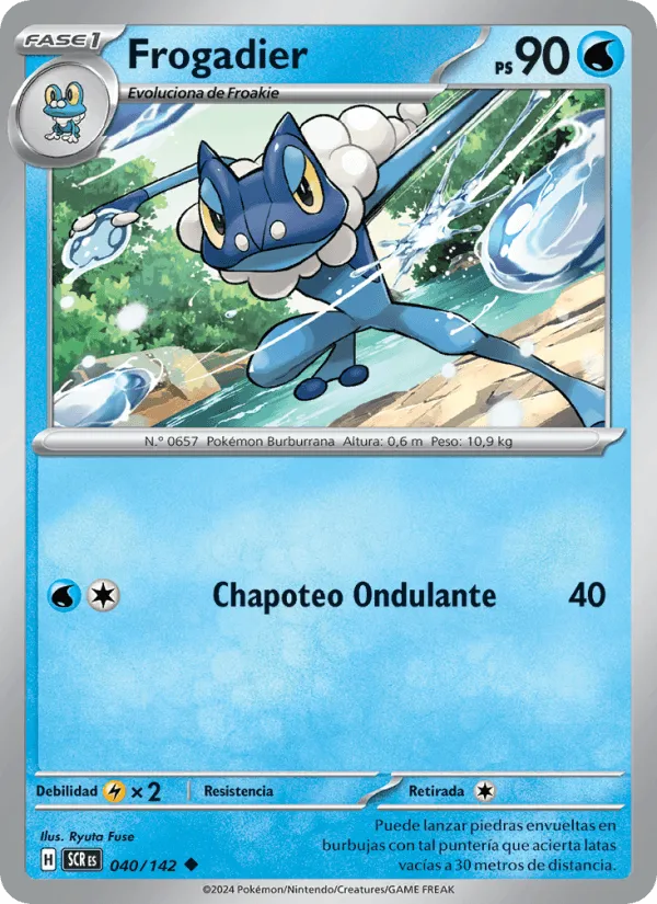 Frogadier · Corona Astral 040/142