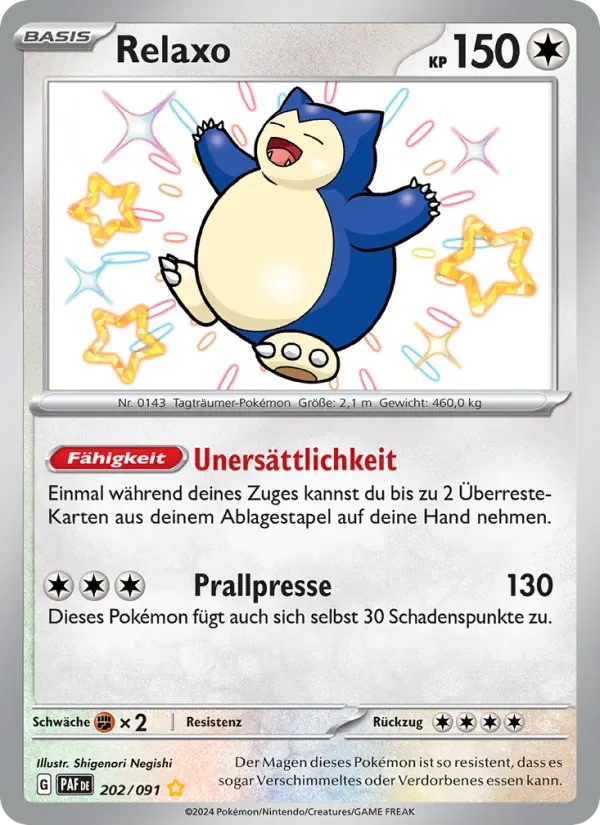 Relaxo · Paldeas Schicksale 202/91