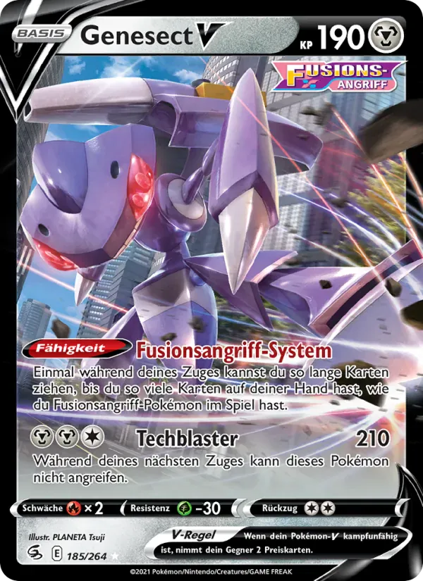 Genesect V · Fusionsangriff 185/264