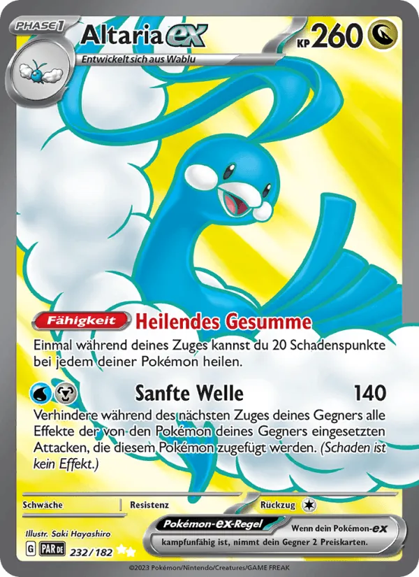 Altaria-ex · Paradoxrift 232/182