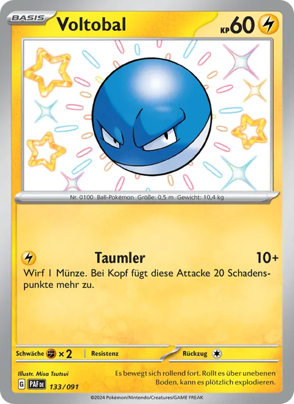 Voltobal · Paldeas Schicksale 133/91