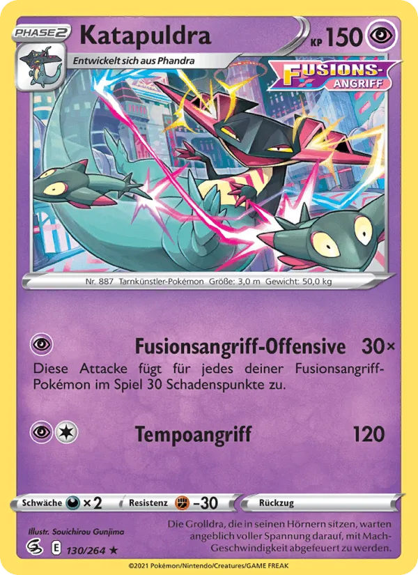 Katapuldra · Fusionsangriff 130/264