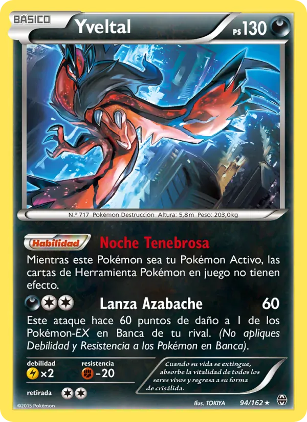 Yveltal · Turbo Impulso 94/162