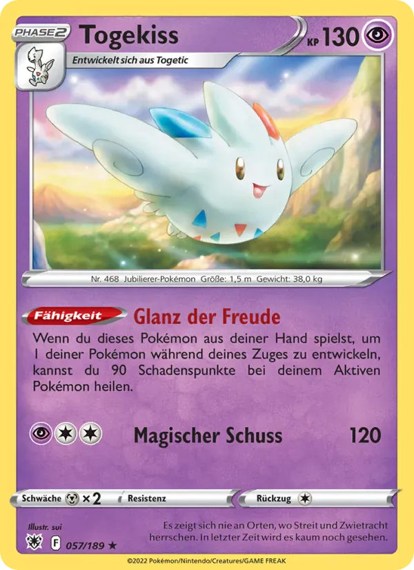 Togekiss · Astralglanz 057/189