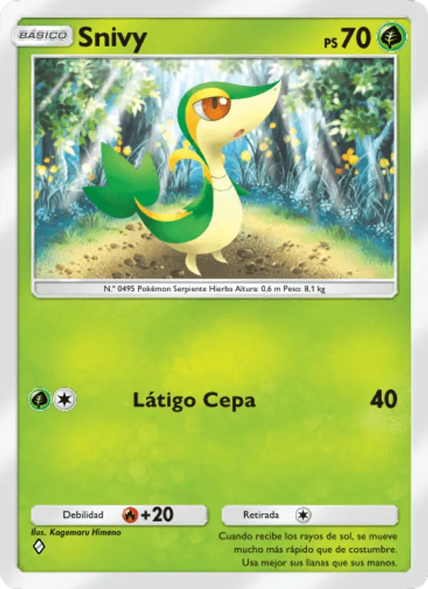 Snivy · La Isla Singular 004/68
