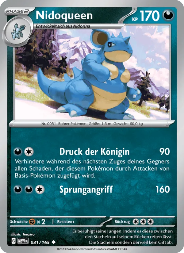 Nidoqueen · 151 031/165