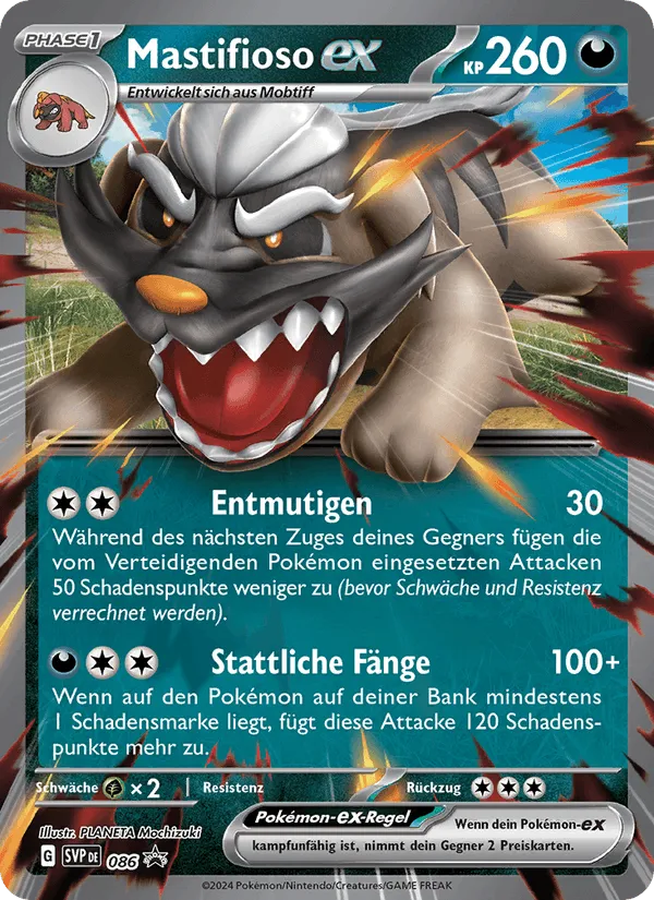 Mastifioso-ex · SVP Black Star Promos 086/225
