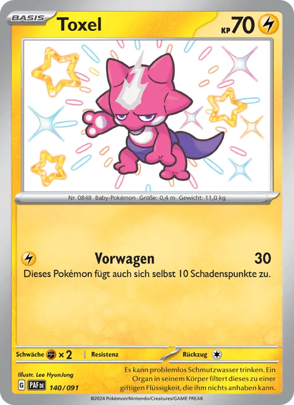 Toxel · Paldeas Schicksale 140/91