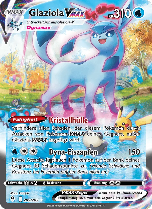Glaziola VMAX · Drachenwandel 209/203