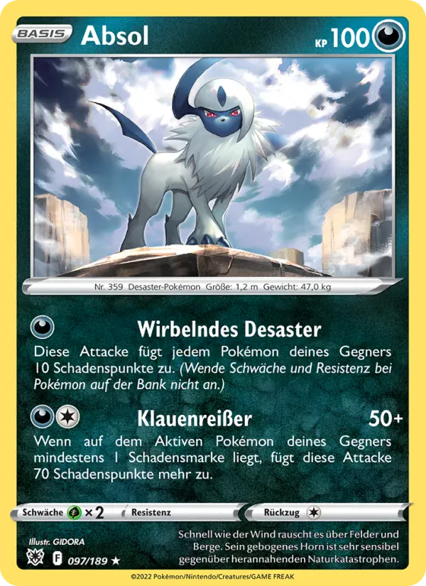 Absol · Astralglanz 097/189