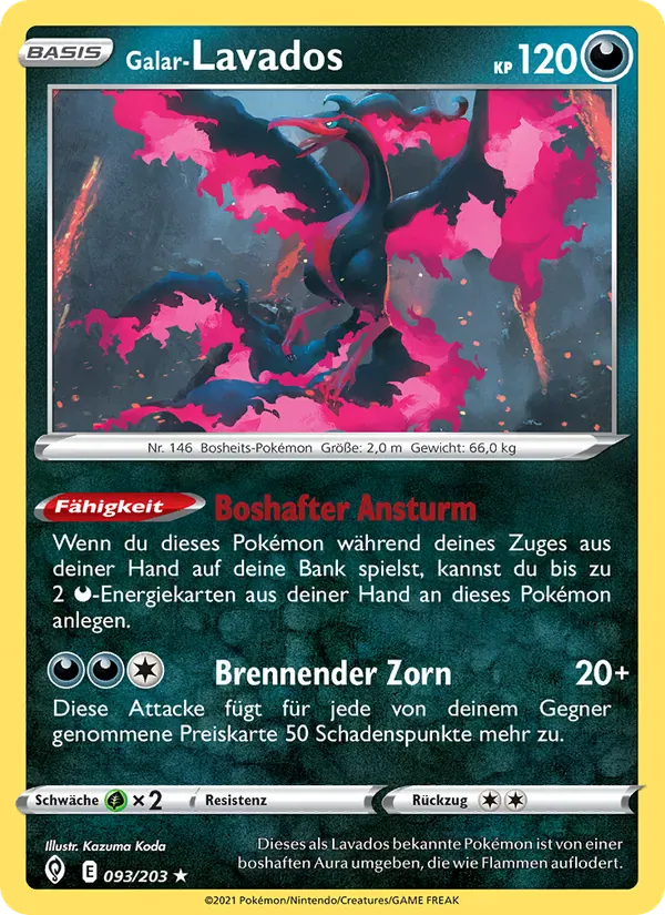Galar-Lavados · Drachenwandel 93/203