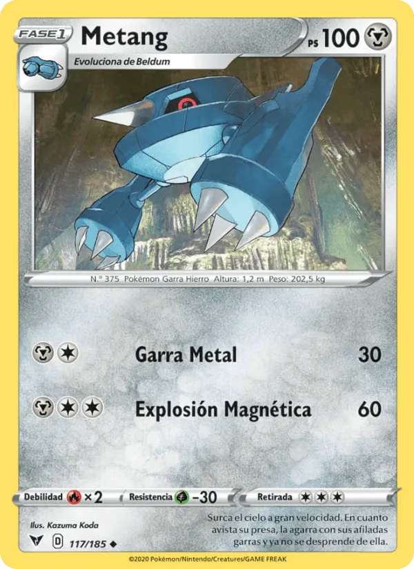 Metang · Voltaje Vívido 117/185