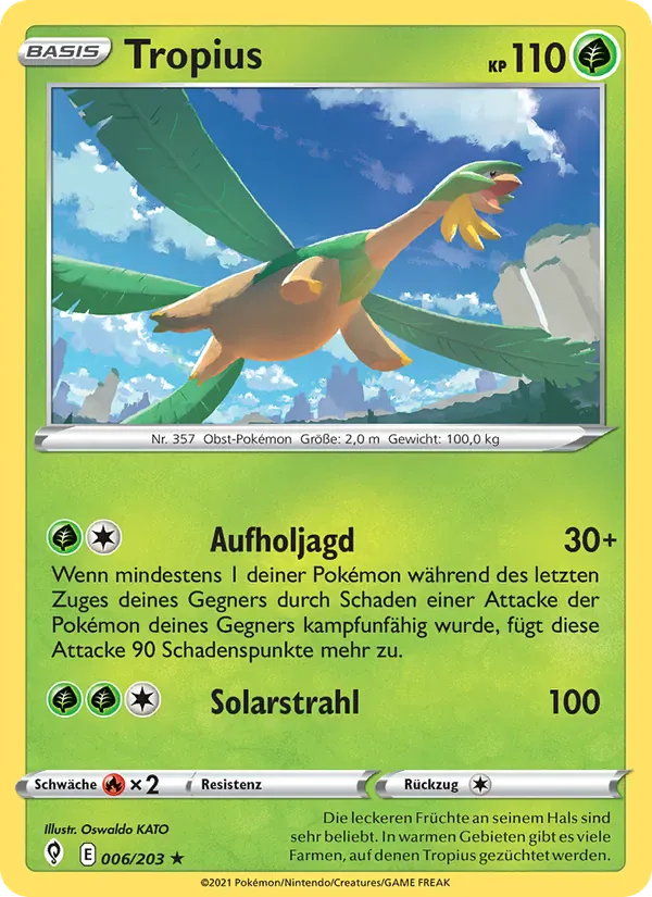 Tropius · Drachenwandel 6/203