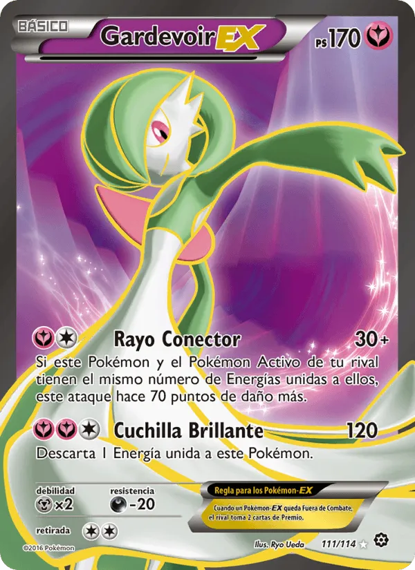 Gardevoir EX · Asedio de Vapor 111/114