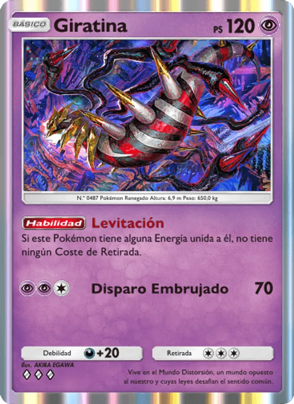 Giratina · Pugna Espaciotemporal 078/140