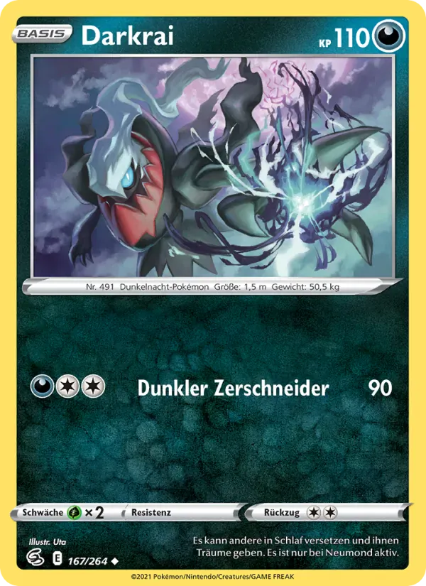 Darkrai · Fusionsangriff 167/264