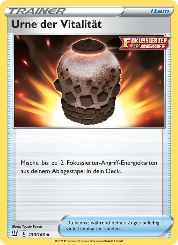 Urne der Vitalität · Kampfstile 139/163