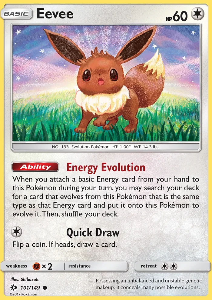 Eevee · Sun & Moon 101/149