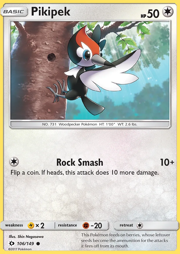 Pikipek · Sun & Moon 106/149