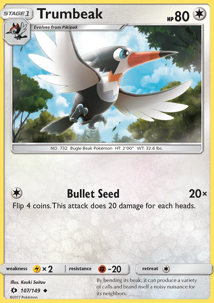 Trumbeak · Sun & Moon 107/149