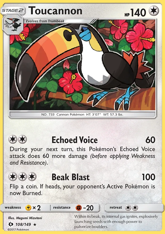 Toucannon · Sun & Moon 108/149