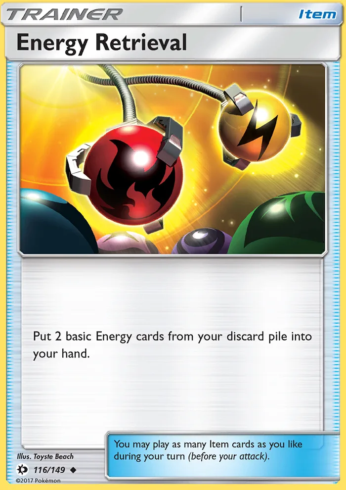 Energy Retrieval · Sun & Moon 116/149