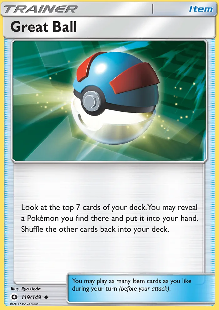 Great Ball · Sun & Moon 119/149