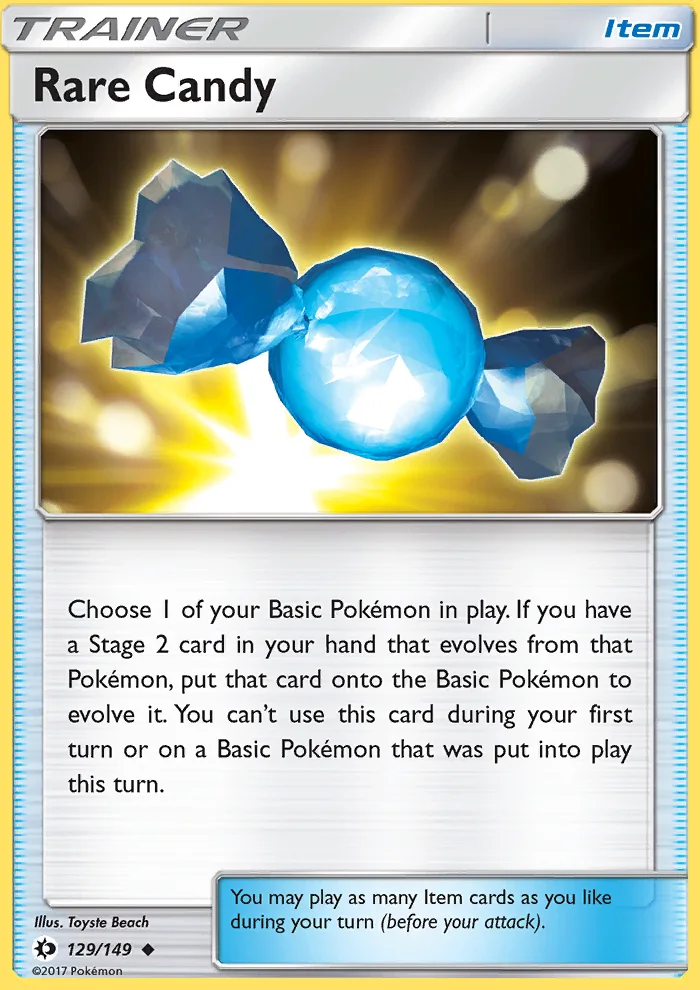 Rare Candy · Sun & Moon 129/149