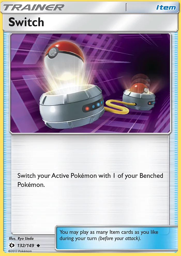 Switch · Sun & Moon 132/149